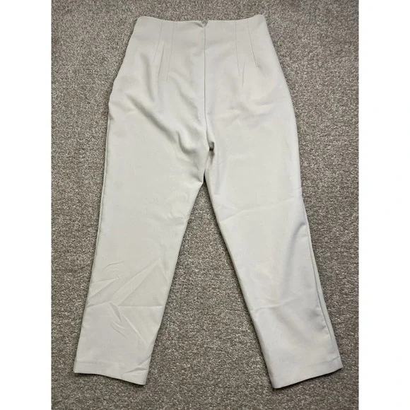 ZARA Pants Beige‎ Size L/30 Womens - Picture 2 of 9